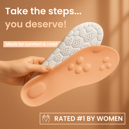 StellaSteps™ Insoles | Relief, Stability & Confidence