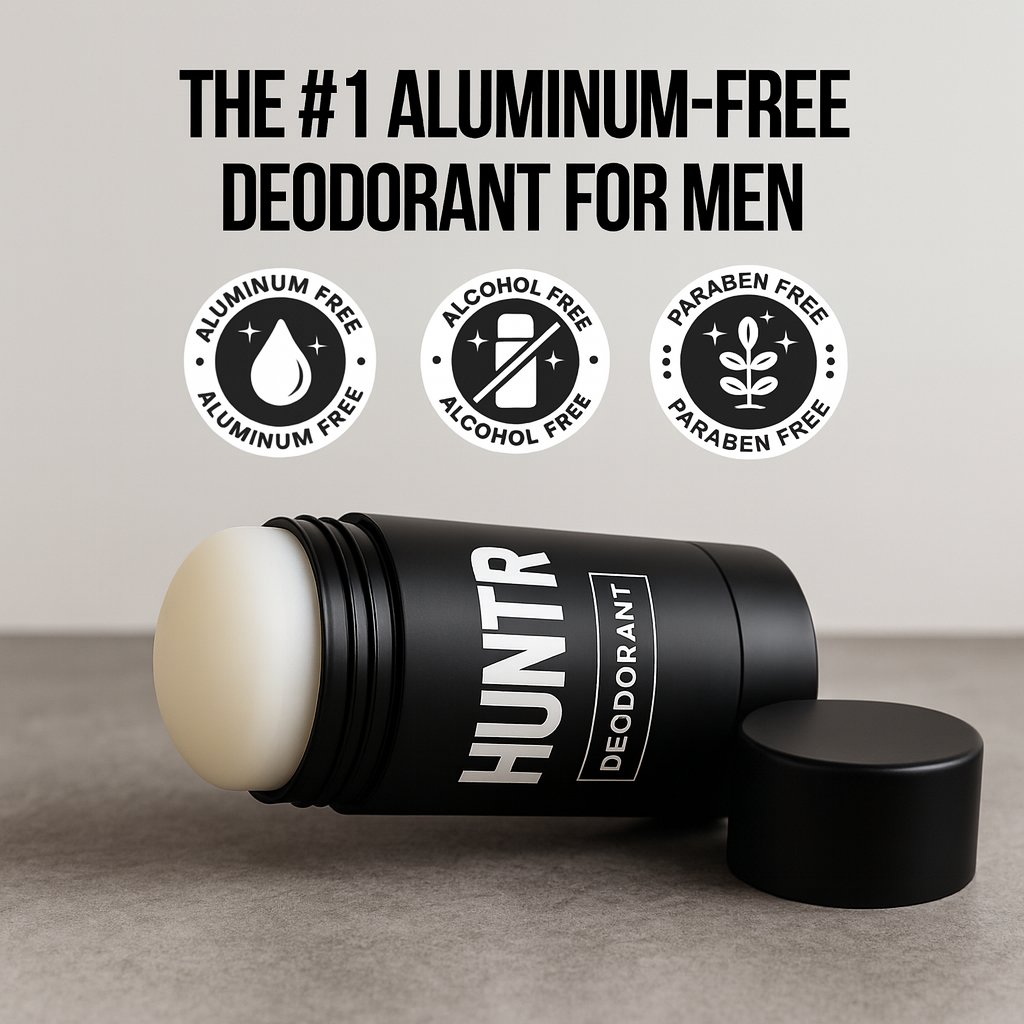HUNTR CHARCOAL | Mens Natural Deodorant